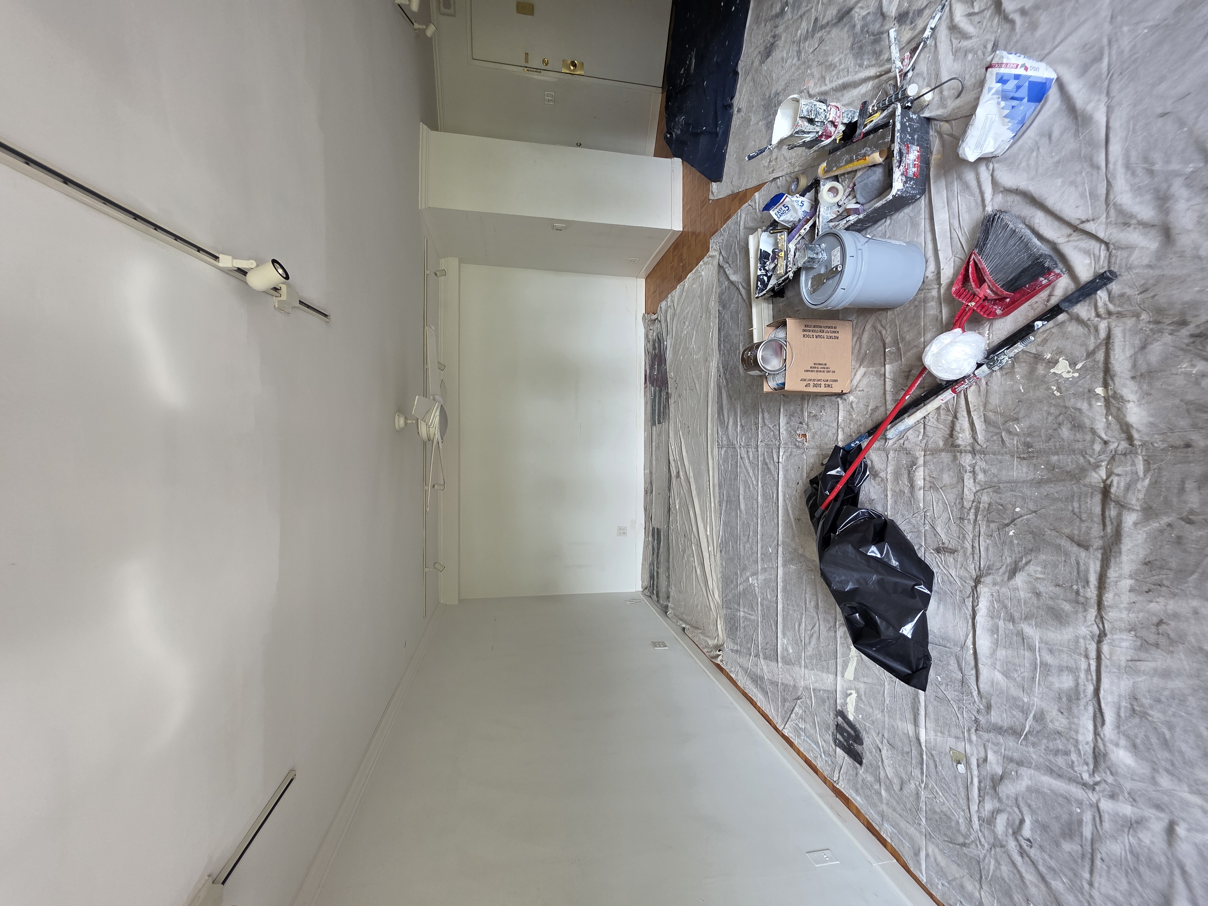 Before — Living room prep & repaint