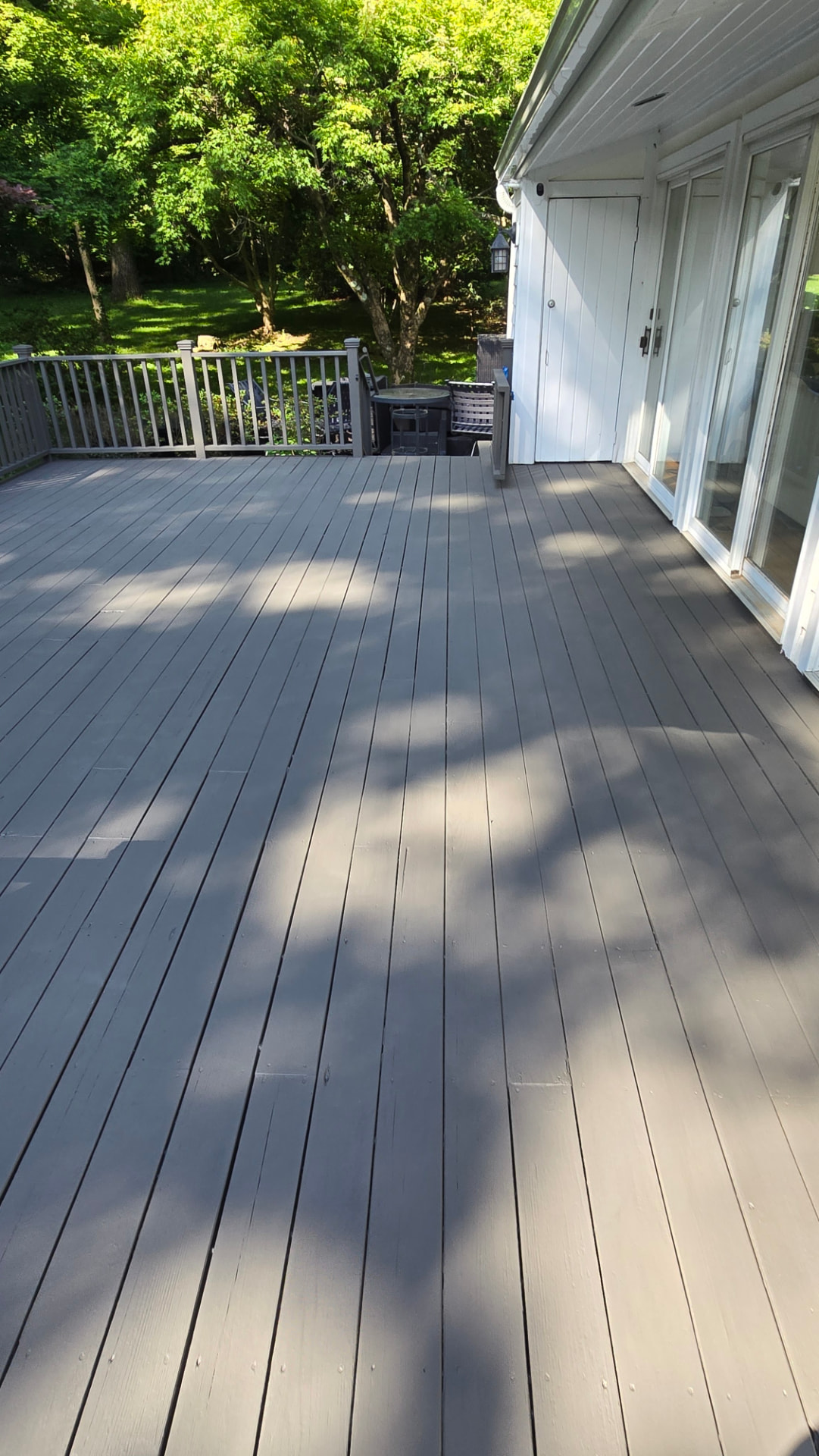 After — Full deck resurface