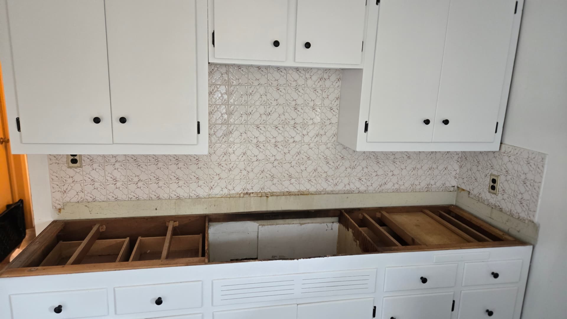 After — Cabinet prep and finish