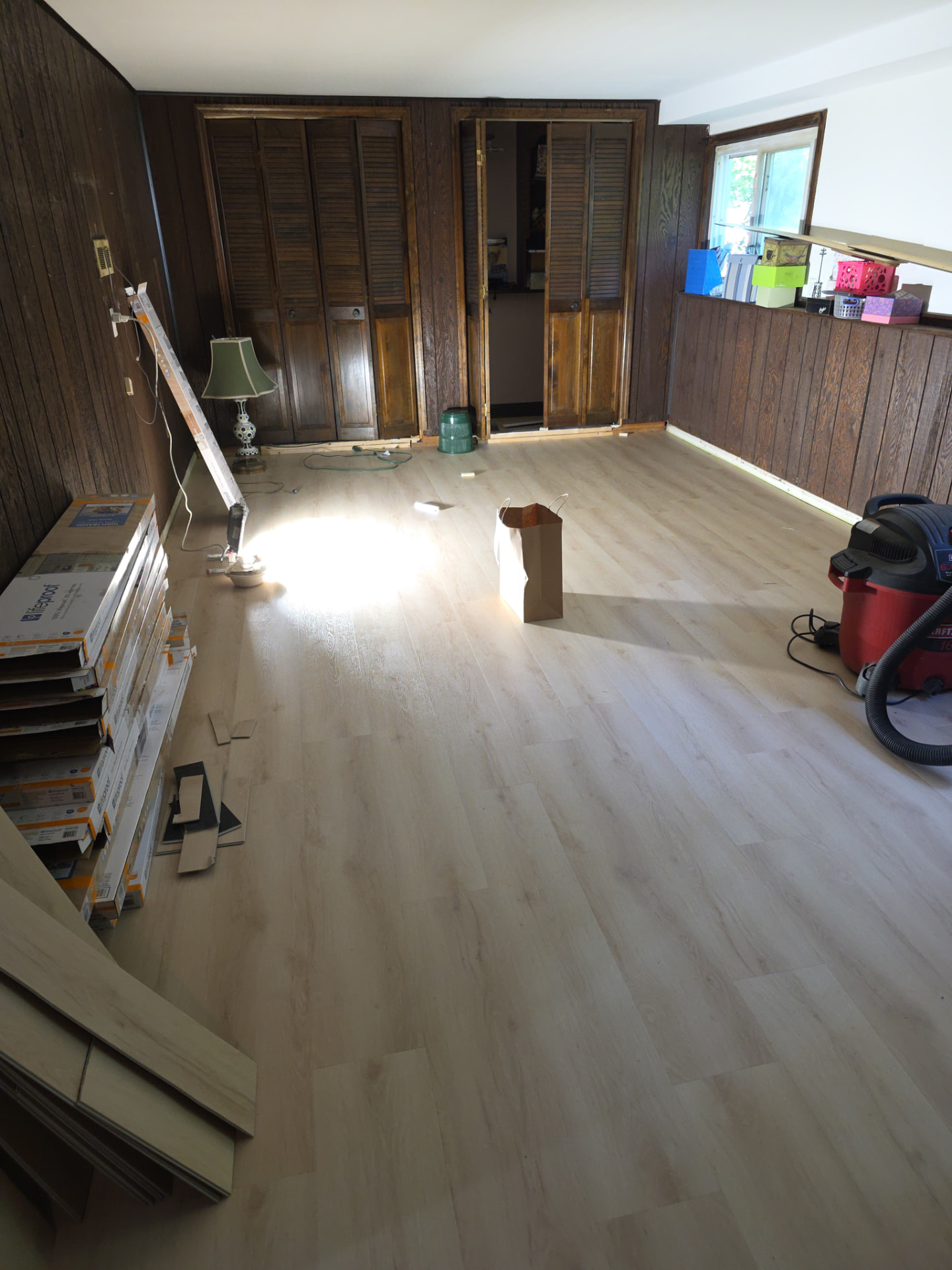 Vinyl Flooring project example